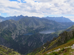 Widok z Przełęczy Krzyżne