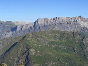 Widok na Chaine des Fiz