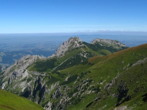 Widok na Giewont z Czerwonych Wierchów