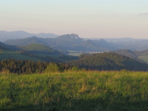Widok na Pieniny z Grandeusa